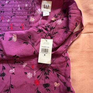 GAP Violet Floral Patterned Dress